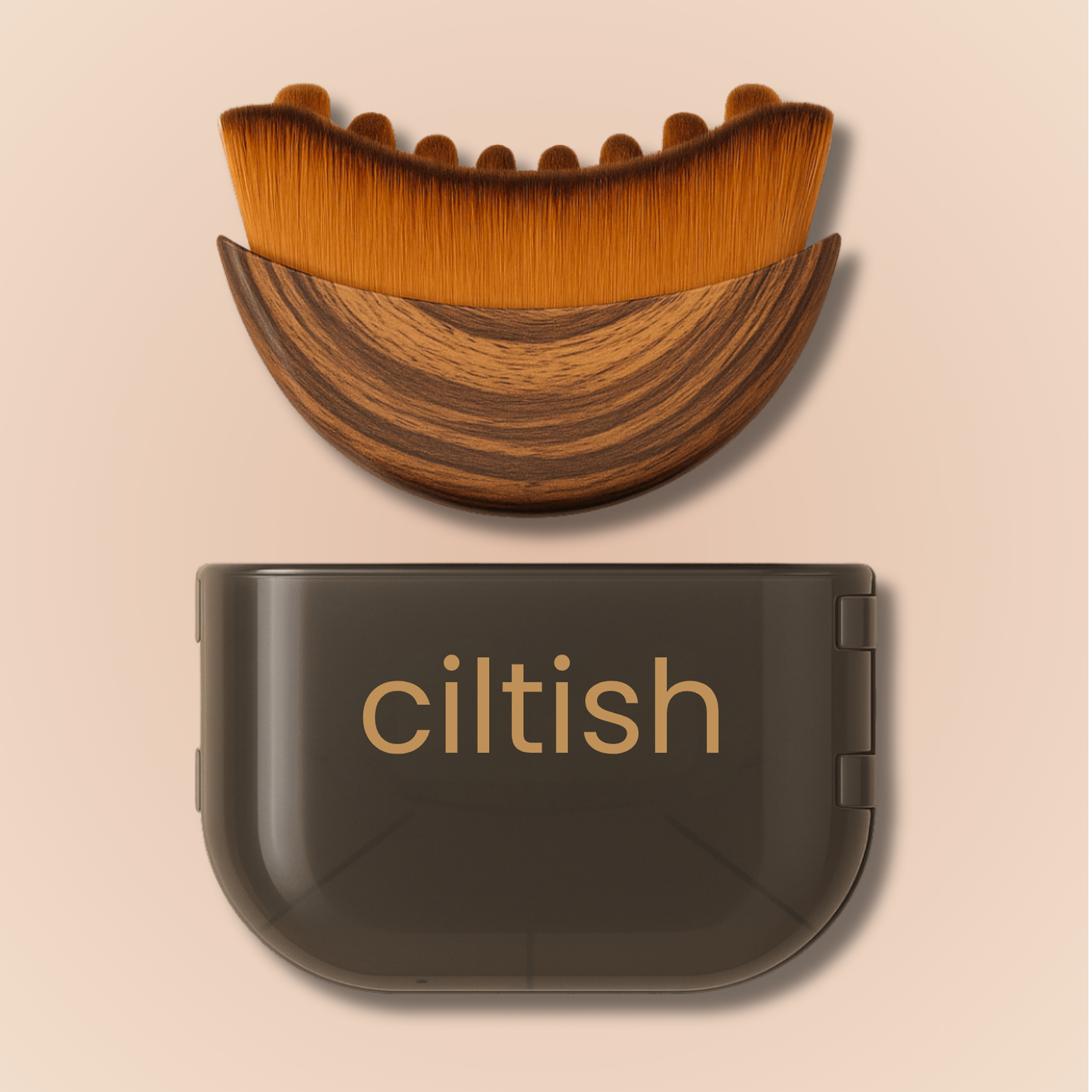 Ciltish™ Kuru Fırçalama Yüz Yogası Fırçası
